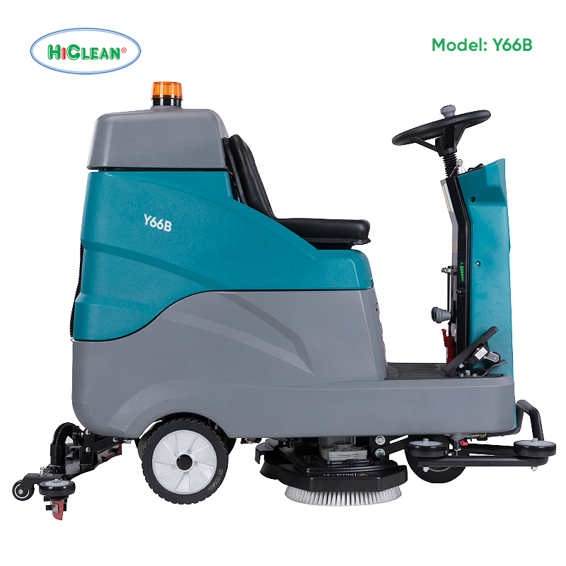 XE LAU SÀN NHÀ XƯỞNG NGỒI LÁI HICLEAN Y66B - Ảnh 4