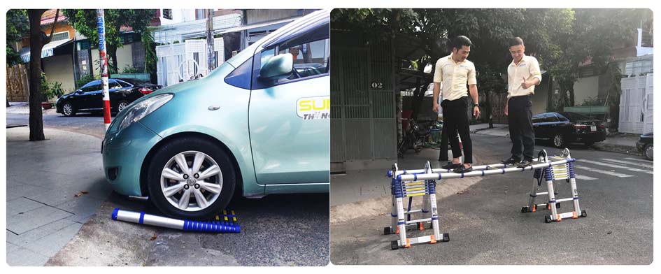 Thang rút đơn Sumika đai xanh SKB440 (4,4m) - Ảnh 9