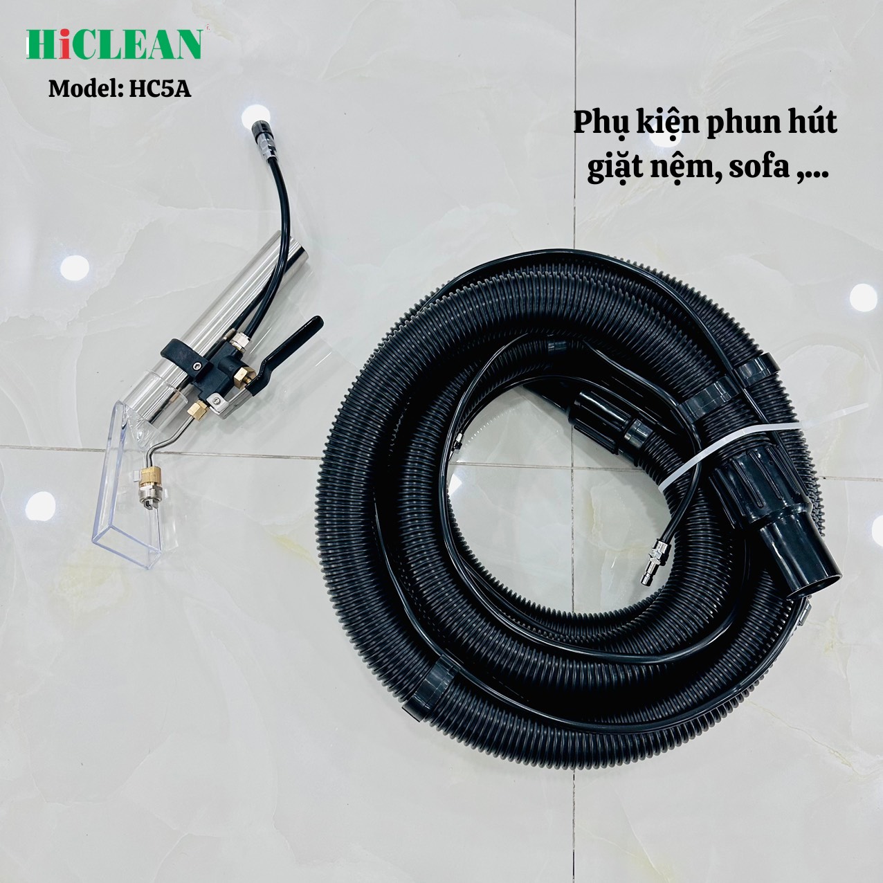 Máy giặt thảm liên hợp HiClean HC5A - Ảnh 6