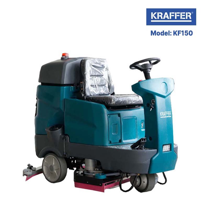 Máy chà sàn ngồi lái nhà xưởng Kraffer KF150