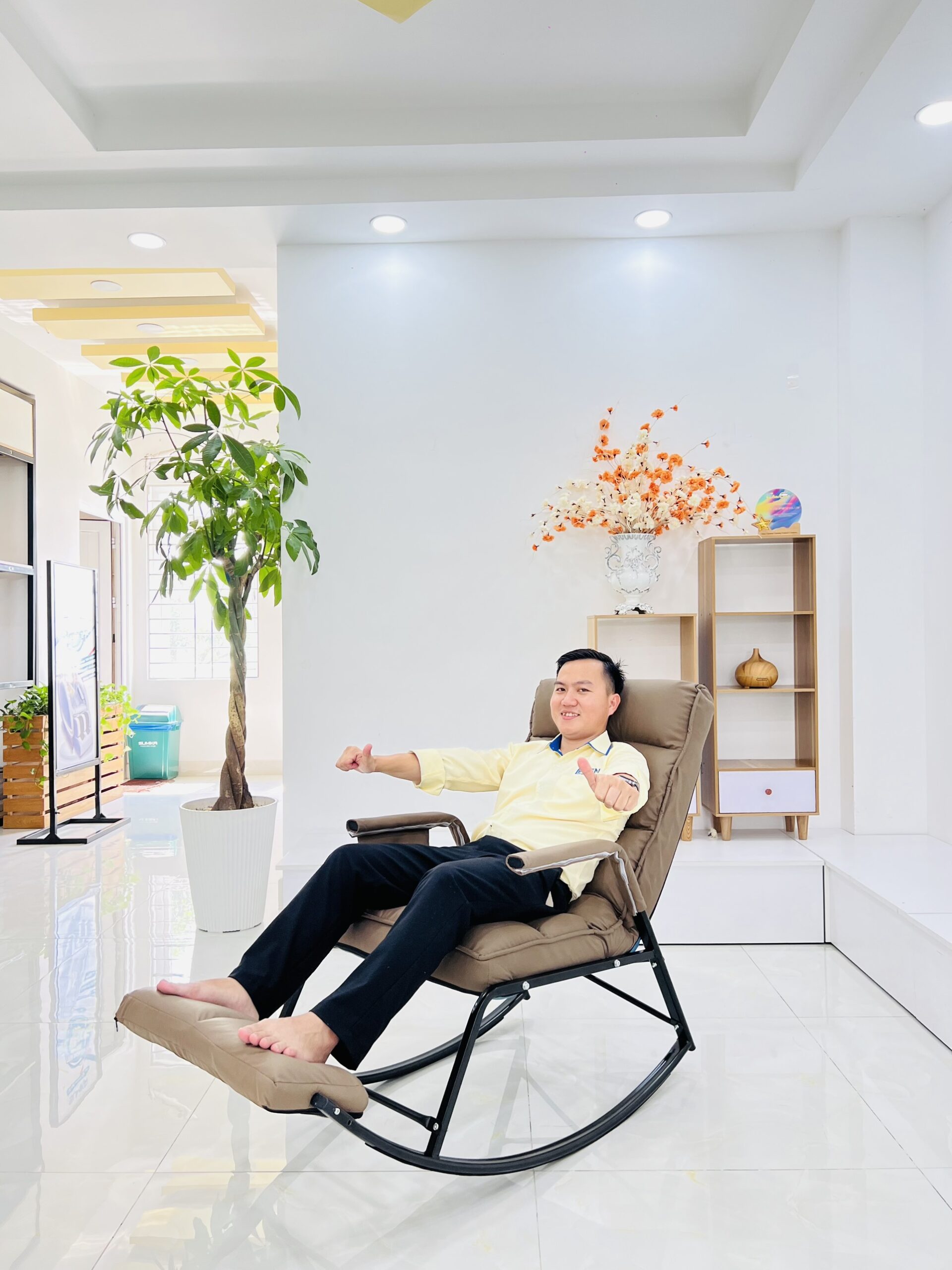 Ghế bập bênh thư giãn SUMIKA 668 - Ảnh 6