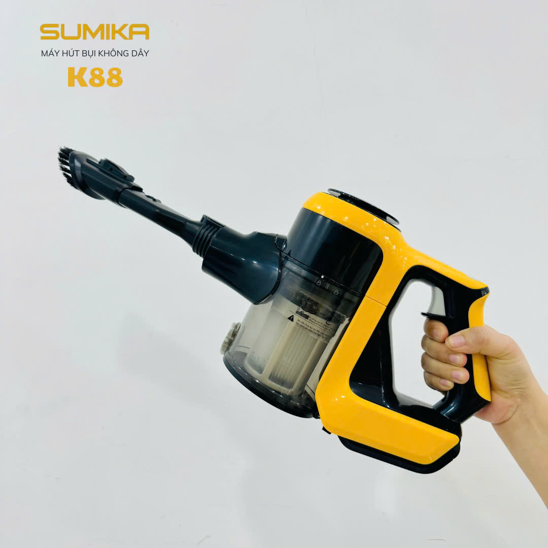 MÁY HÚT BỤI KHÔNG DÂY SUMIKA K88 ĐIỀU CHỈNH ĐƯỢC LỰC HÚT
