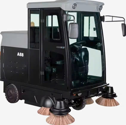 MÁY QUÉT RÁC NGỒI LÁI HICLEAN A88