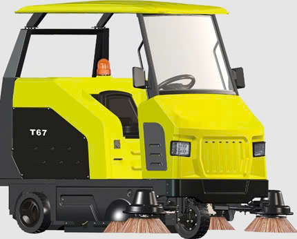 XE QUÉT RÁC NGỒI LÁI HICLEAN T67