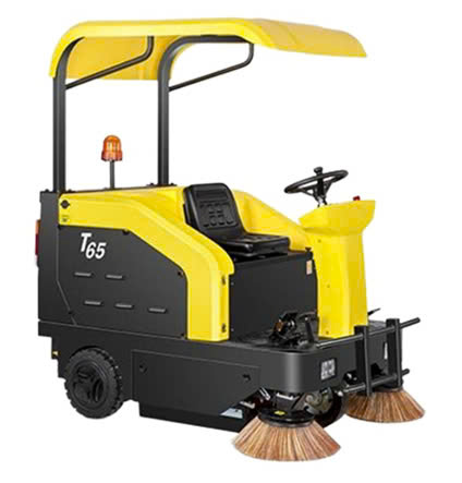 XE NGỒI LÁI QUÉT RÁC NHÀ XƯỞNG HICLEAN T65